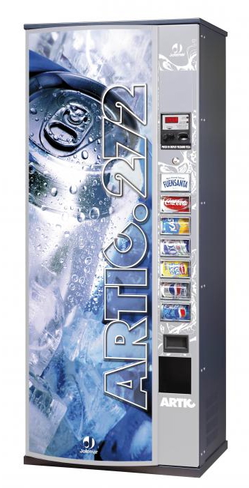 Botellero máquina expendedora Artic 272 agua y refrescos