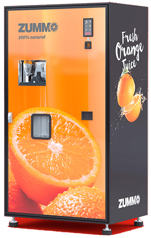 Máquina expendedora de zumo de naranja natural zummo z10
