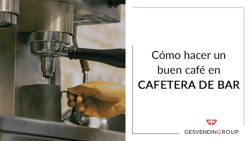 La taza de café también tienen su protagonismo dentro de este proceso de hacer un buen café en cafetera de bar
