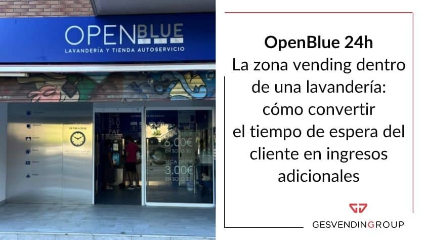 OpenBlue 24h zona vending lavandería